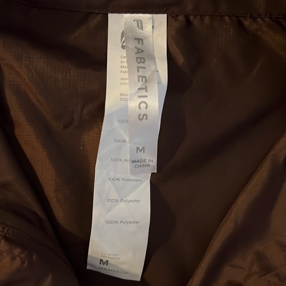 COPY - Fabletics Shawn cropped half zip jacket - Picture 5 of 5